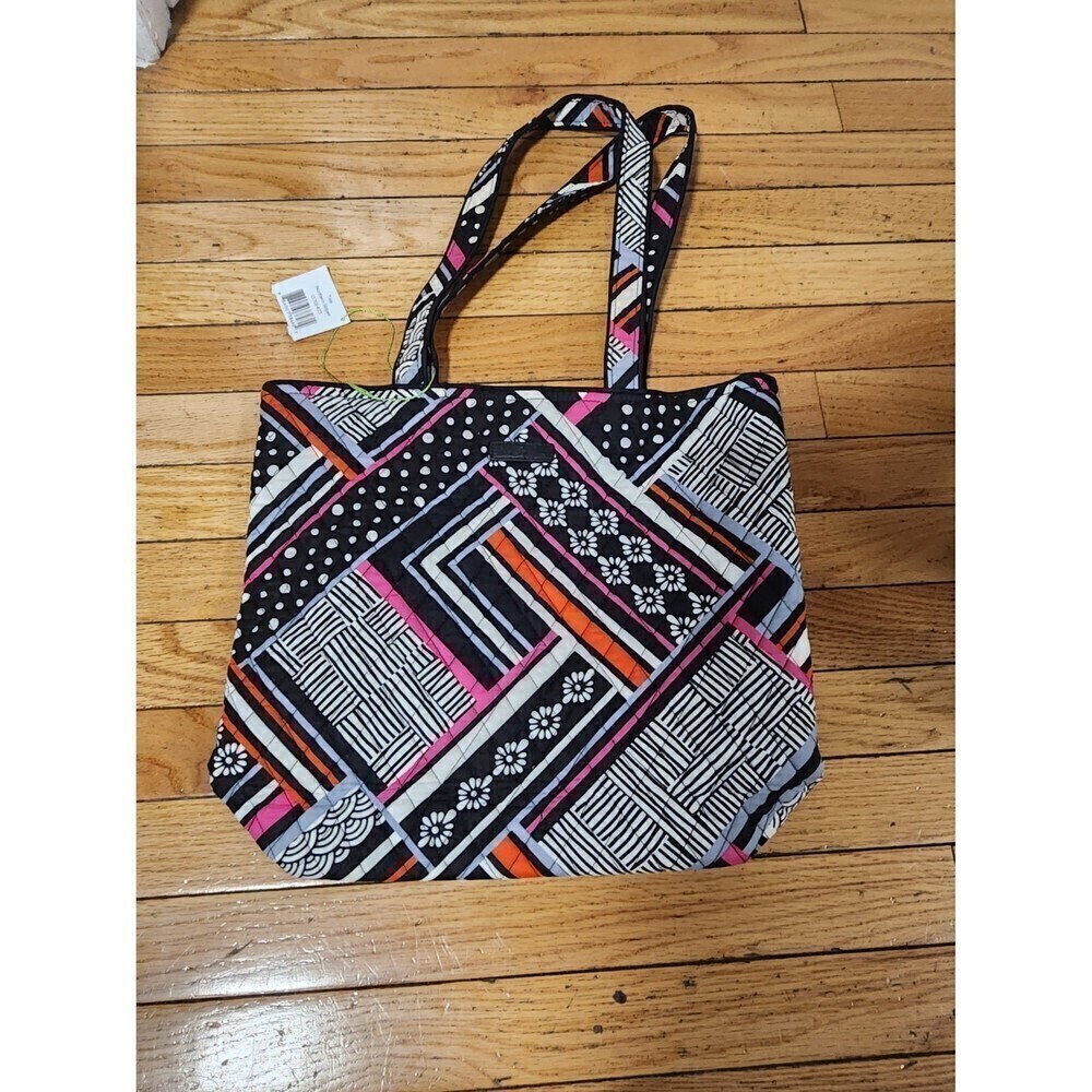 Vera Bradley Northern Stripes Tote Bag - Picture 9 of 12